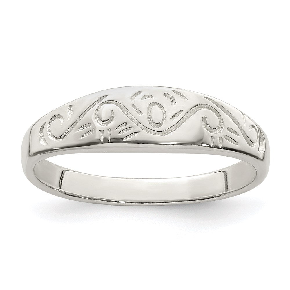 Solid;Casted;Polished;Sterling silver