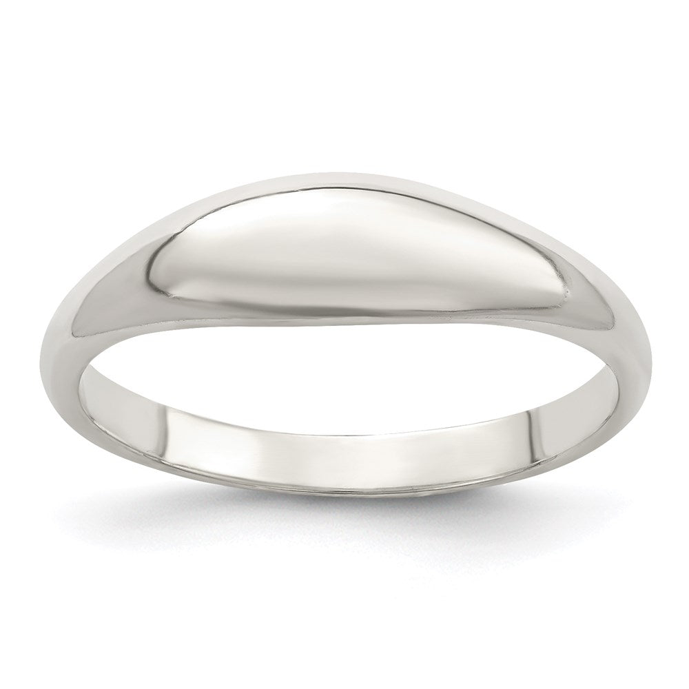 Solid;Casted;Polished;Sterling silver