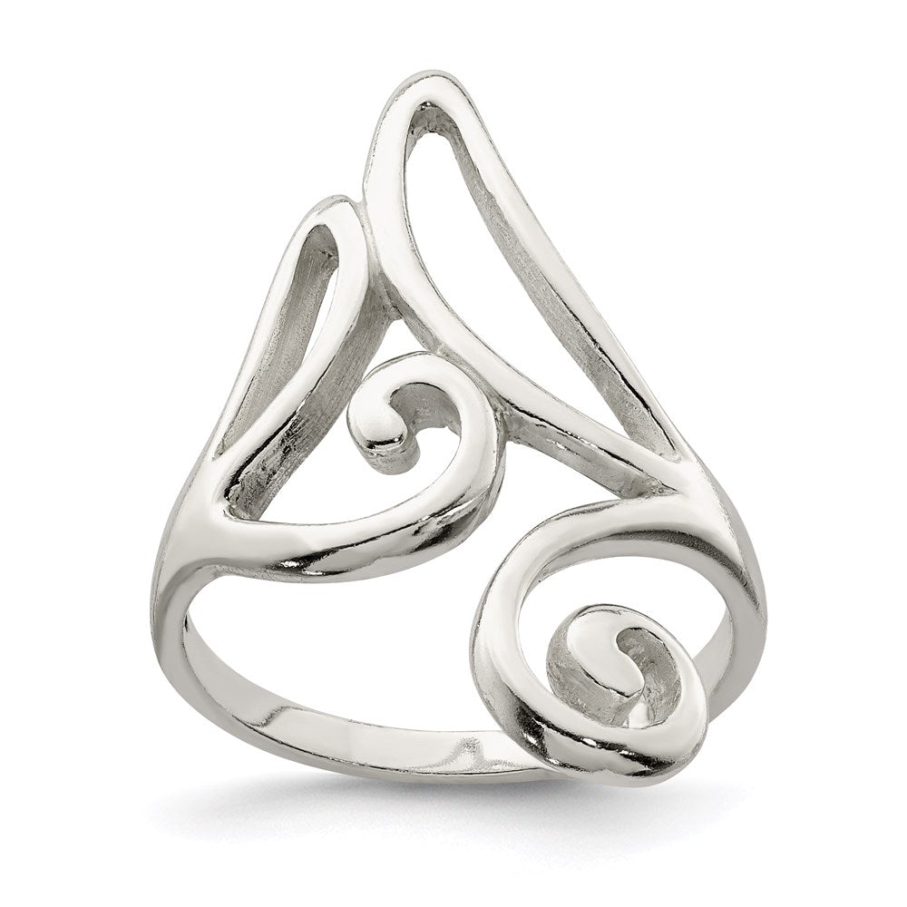 Casted;Polished;Sterling silver