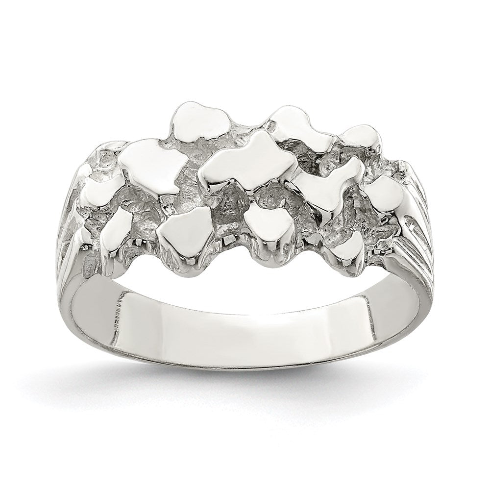 Polished;Sterling silver