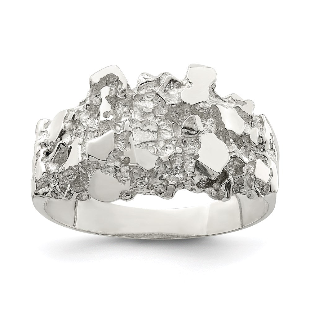 Polished;Sterling silver