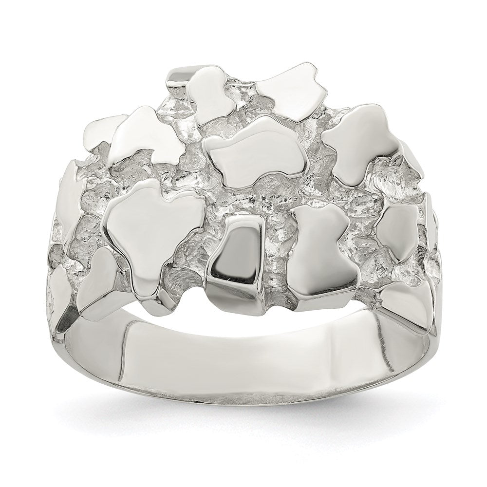 Polished;Sterling silver