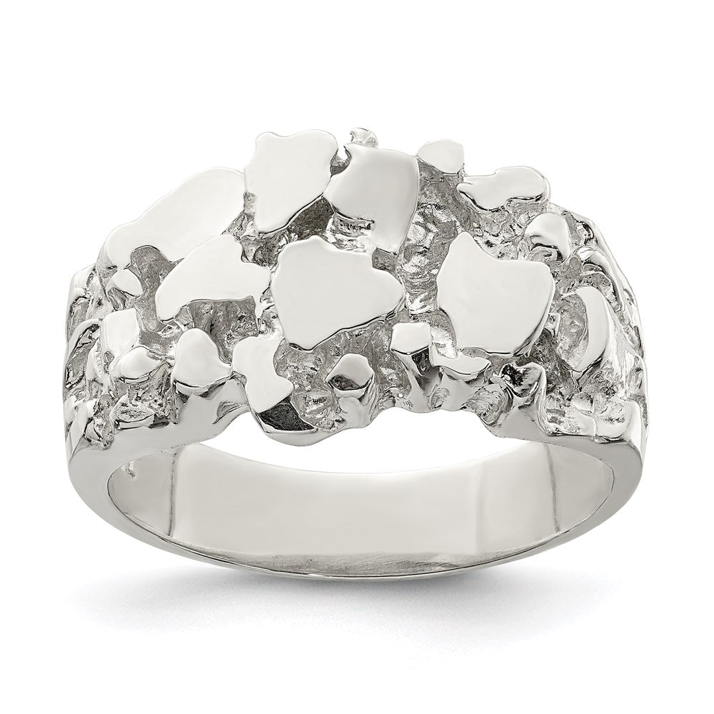 Polished;Sterling silver