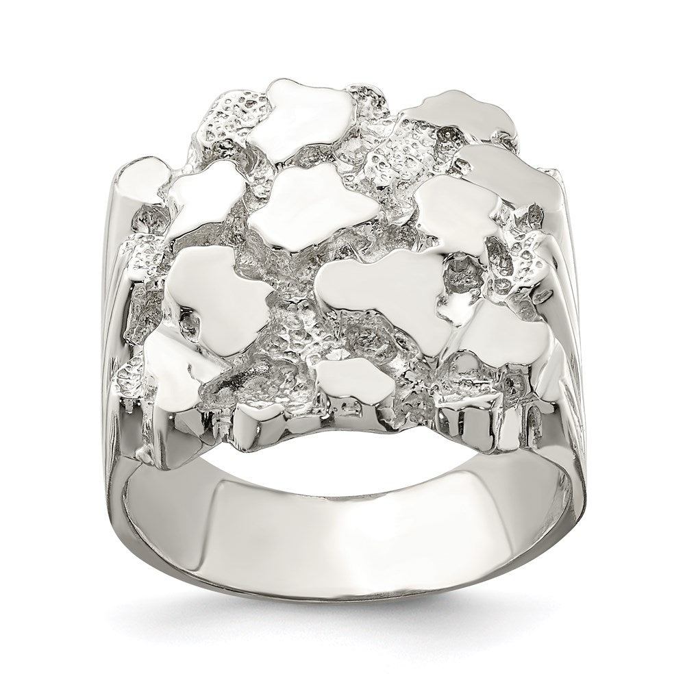 Polished;Sterling silver