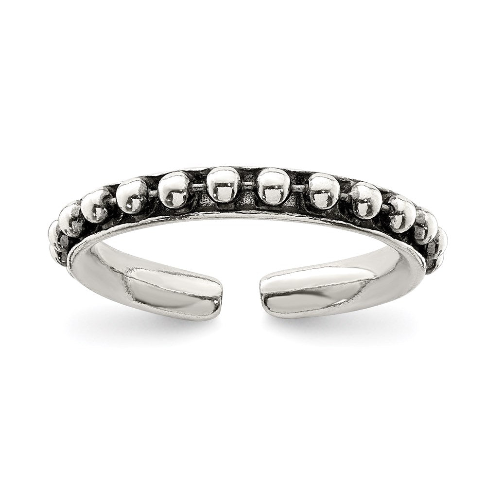 Solid;Casted;Antique finish;Sterling silver