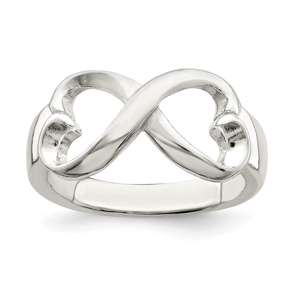 Polished;Sterling silver;Open