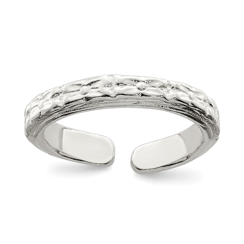Solid;Casted;Sterling silver;Textured