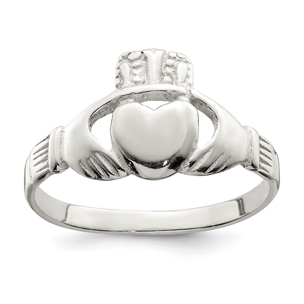 Solid;Casted;Polished;Sterling silver