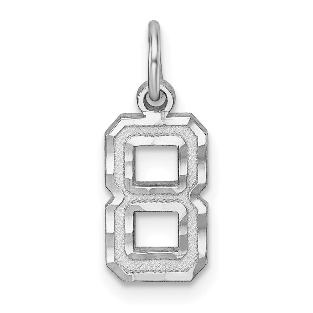 Solid;Casted;Diamond-cut;Sterling silver;Fits up to 3mm