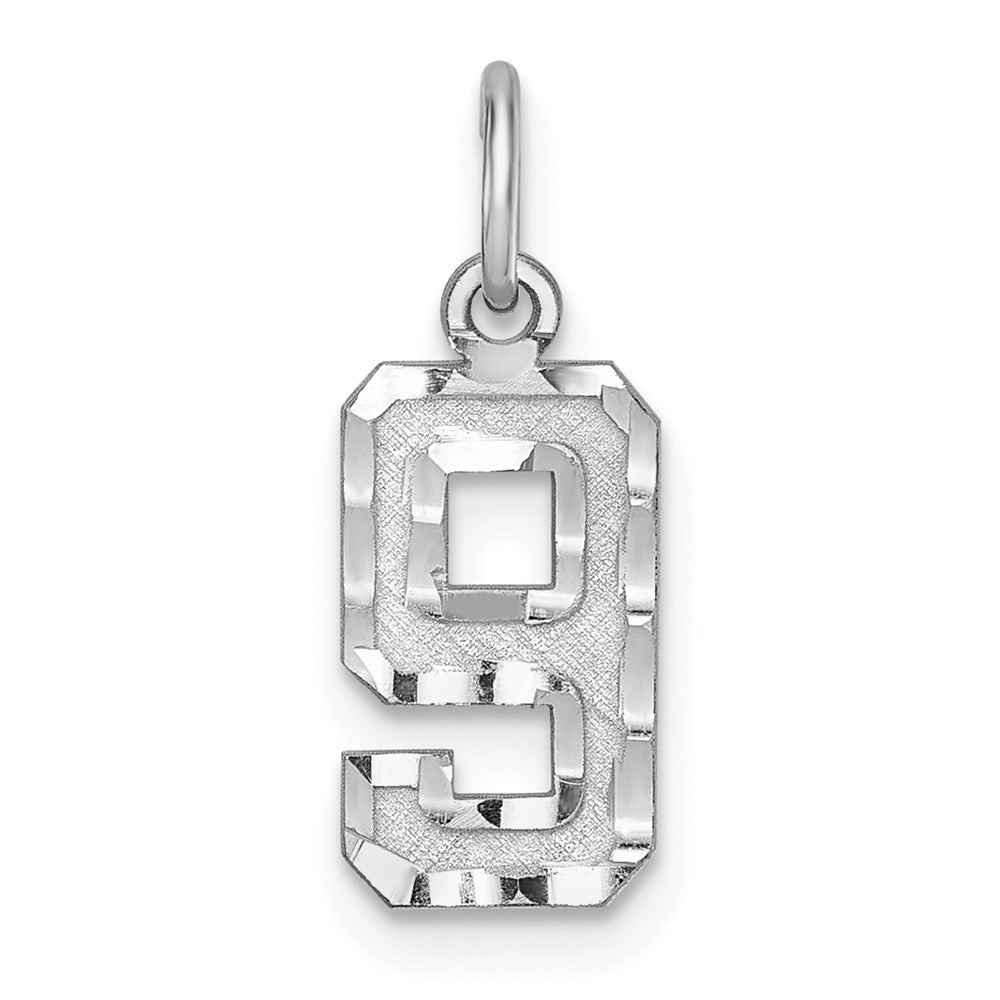 Solid;Casted;Diamond-cut;Sterling silver;Fits up to 3mm