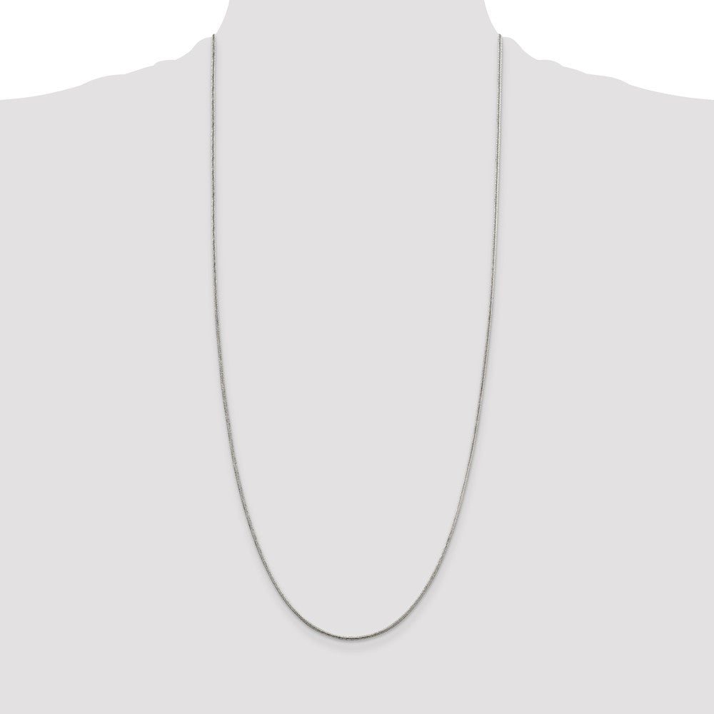 Sterling Silver 1.5mm Round Snake Chain