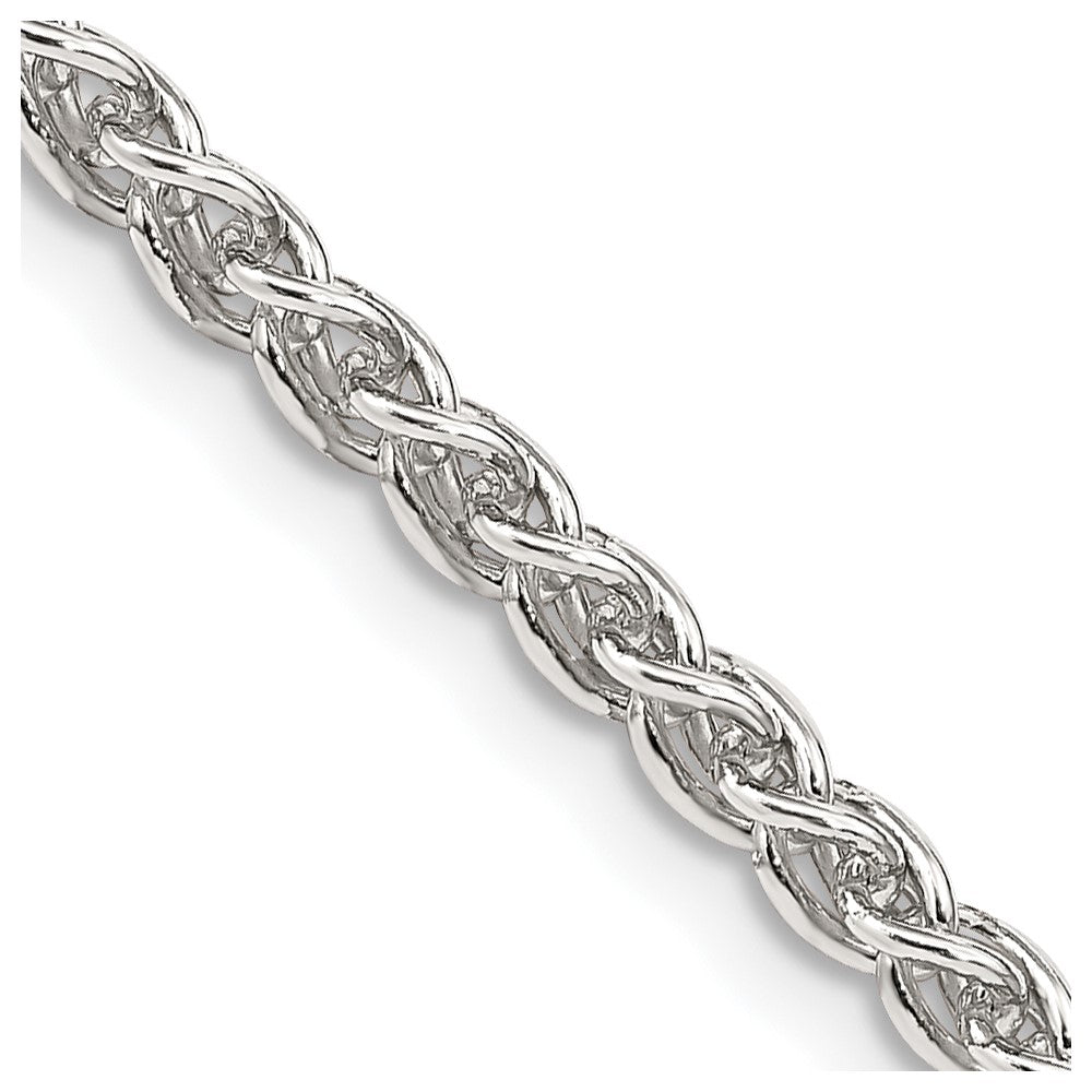 Solid;Polished;Lobster;Sterling silver;Round