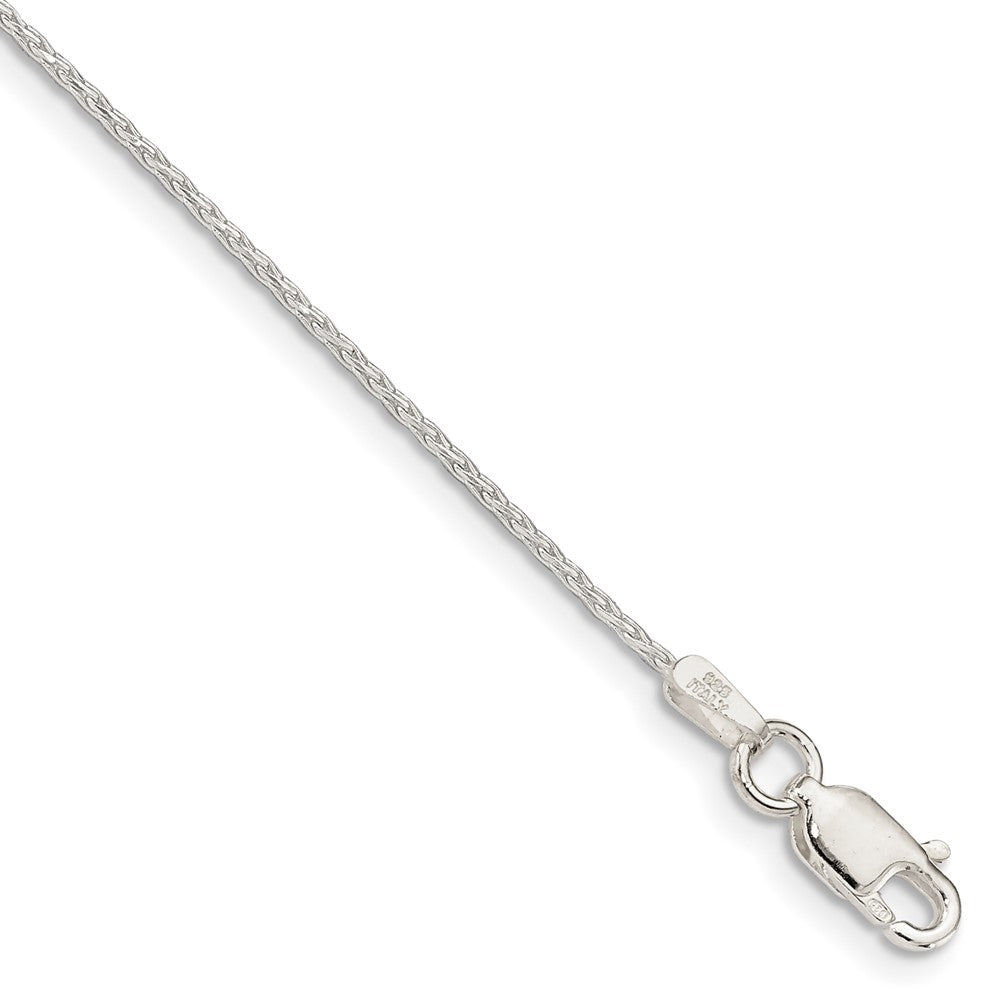 Diamond-cut;Sterling silver;Round