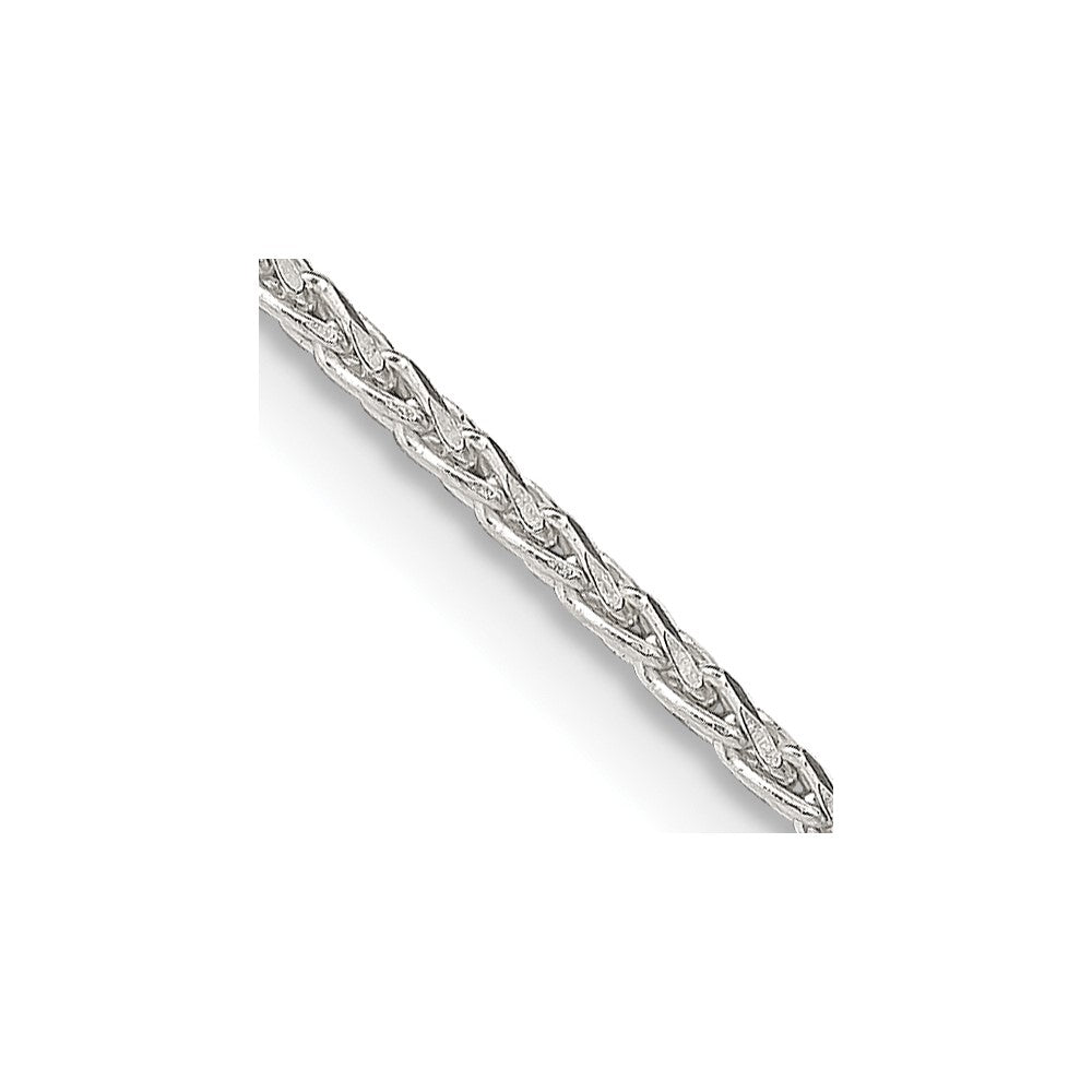 Diamond-cut;Lobster;Sterling silver;Round