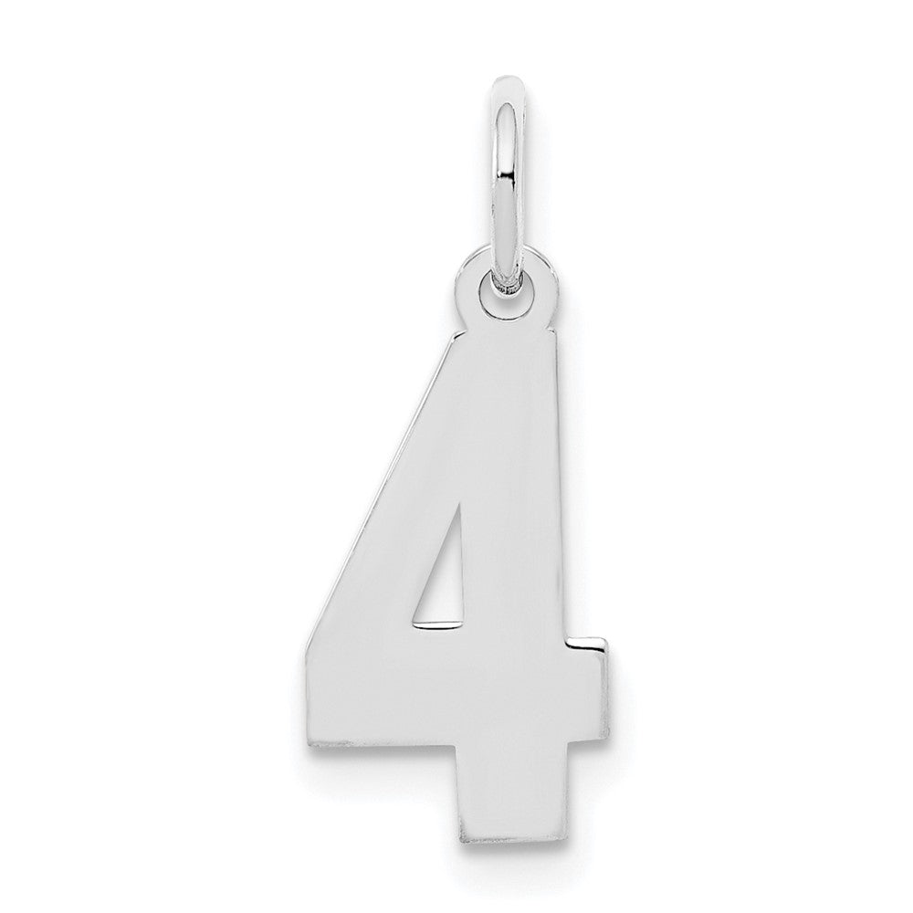 Solid;Casted;Polished;Sterling silver;Fits up to 3mm