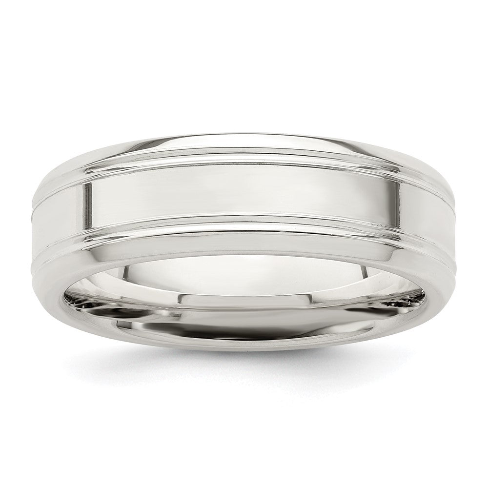 Polished;Engravable;Sterling silver;Beveled Edge