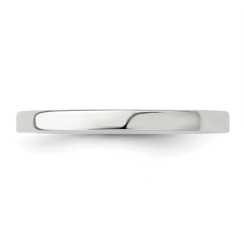 Sterling Silver 2mm Lightweight Flat Size 6 Band