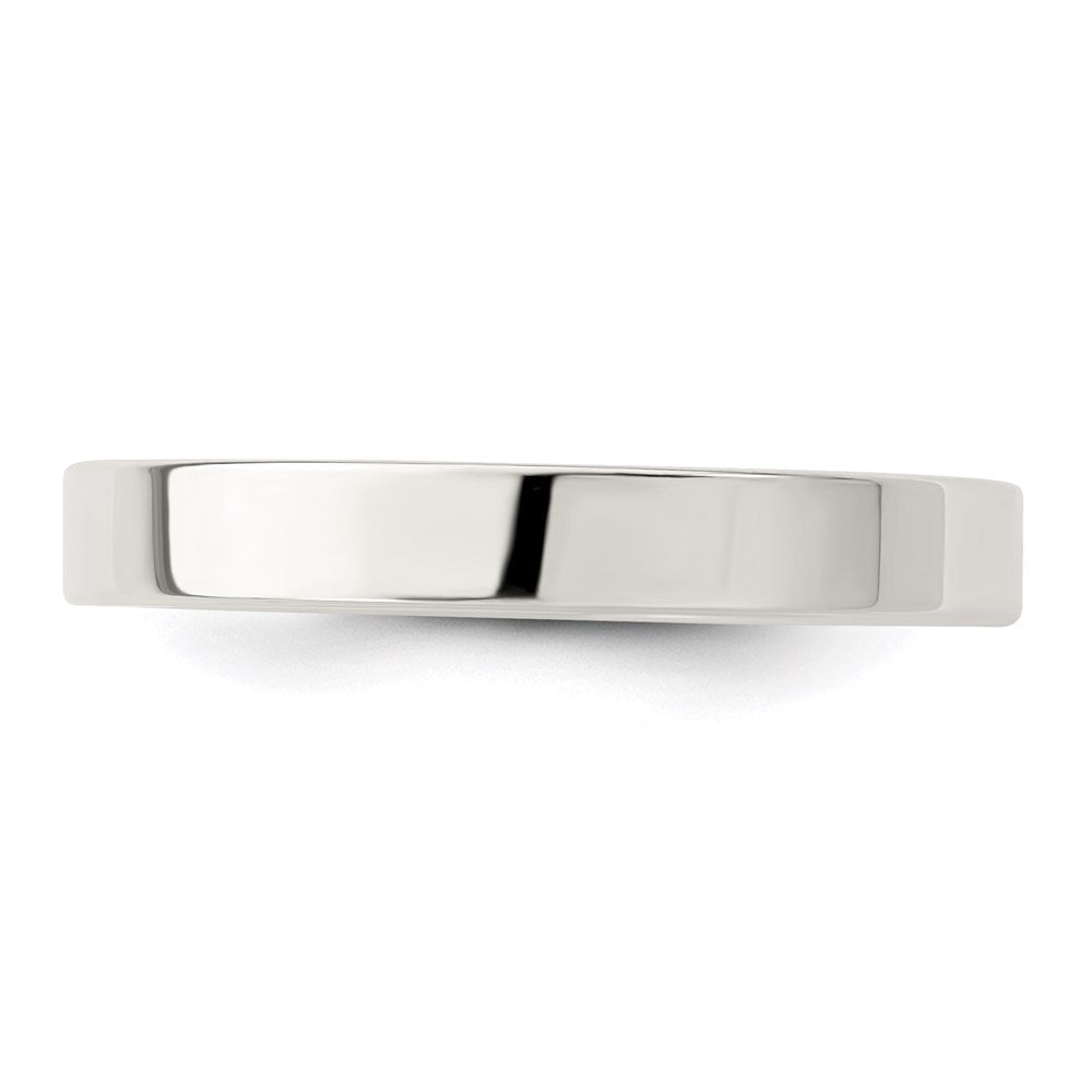 Sterling Silver 3mm Lightweight Flat Size 10 Band