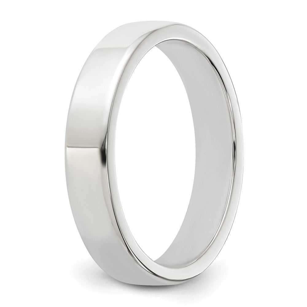Sterling Silver 4mm Lightweight Flat Size 13 Band