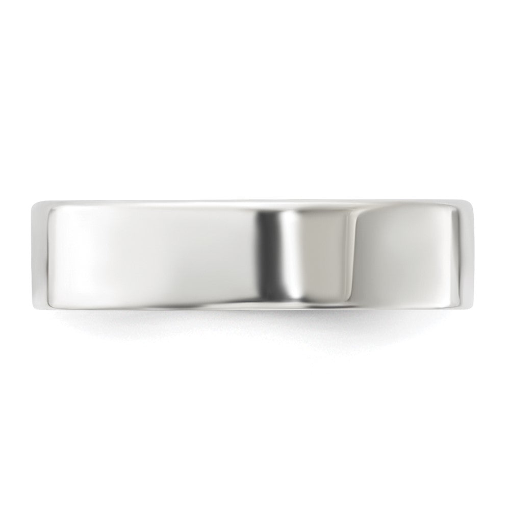 Sterling Silver 5mm Lightweight Flat Size 4.5 Band