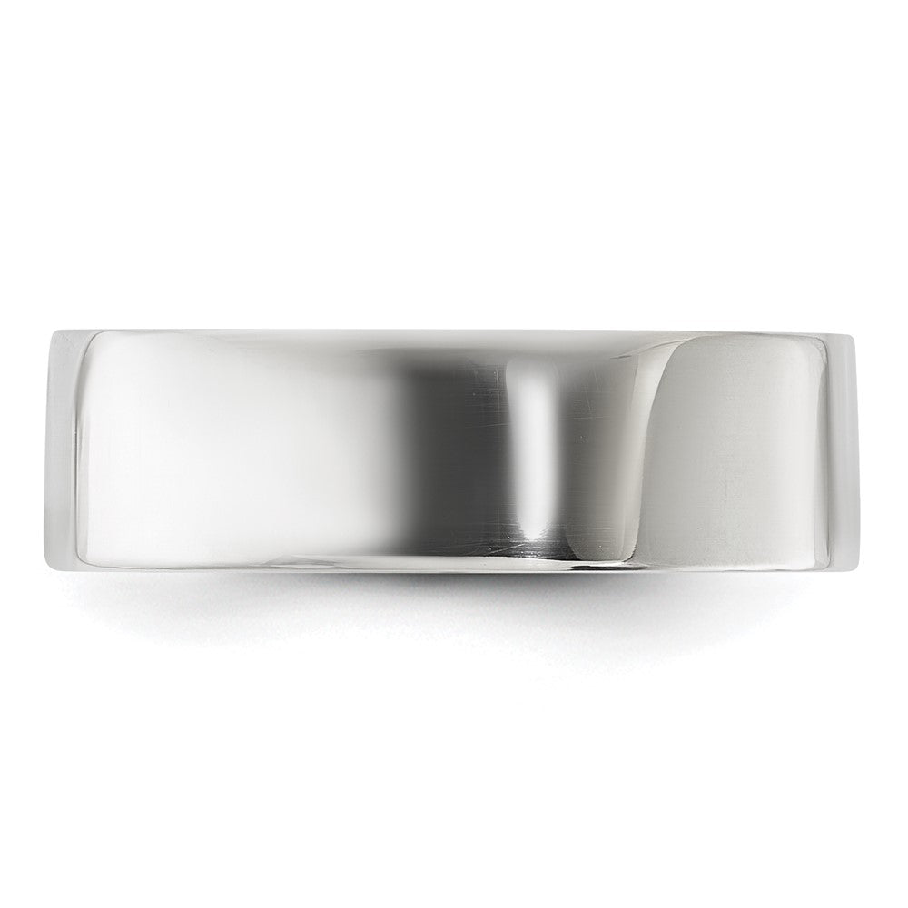 Sterling Silver 6mm Lightweight Flat Size 5 Band