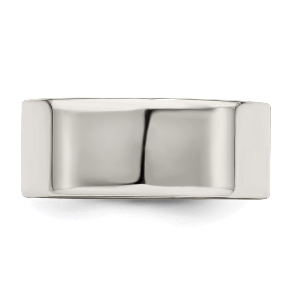 Sterling Silver 8mm Lightweight Flat Size 5 Band