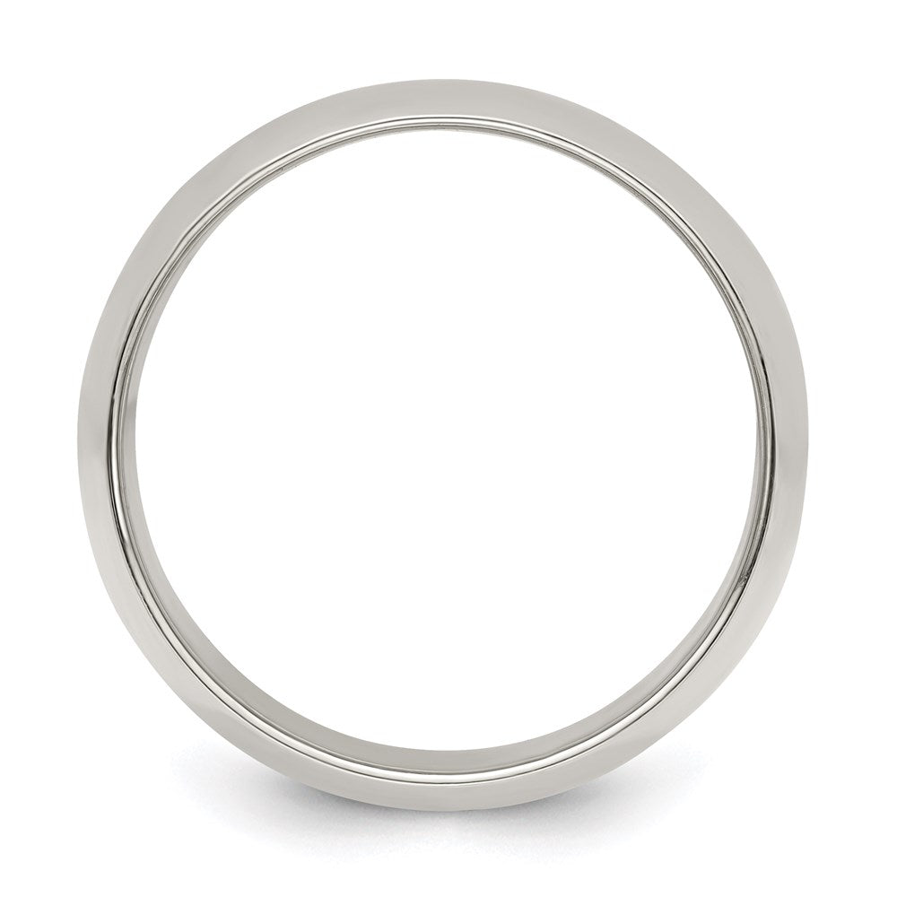 Sterling Silver 10mm Half Round Size 9 Band