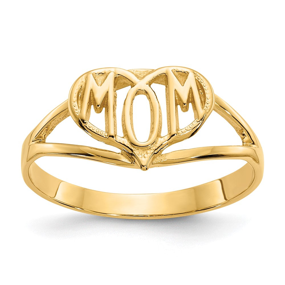 Solid;Casted;Polished;14k Yellow gold