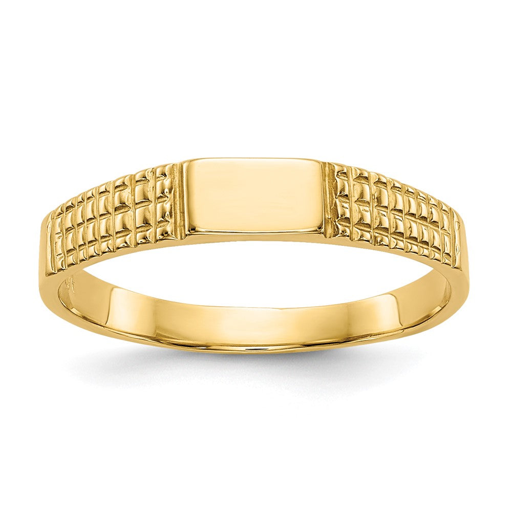 Solid;Casted;Polished;Engravable