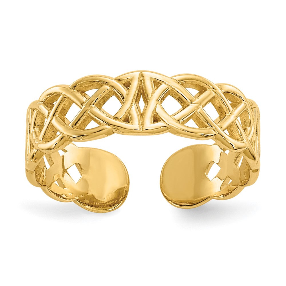 Solid;Polished;14k Yellow gold