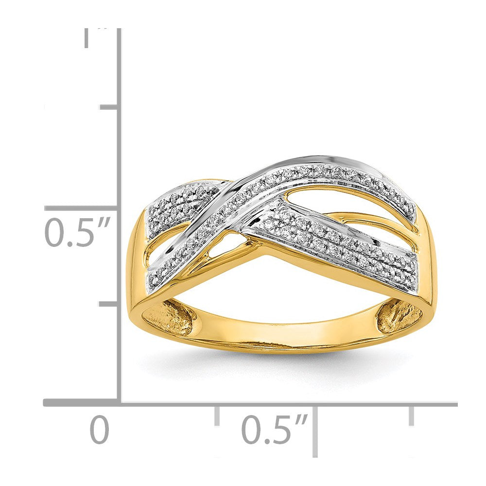 14k Diamond Ring