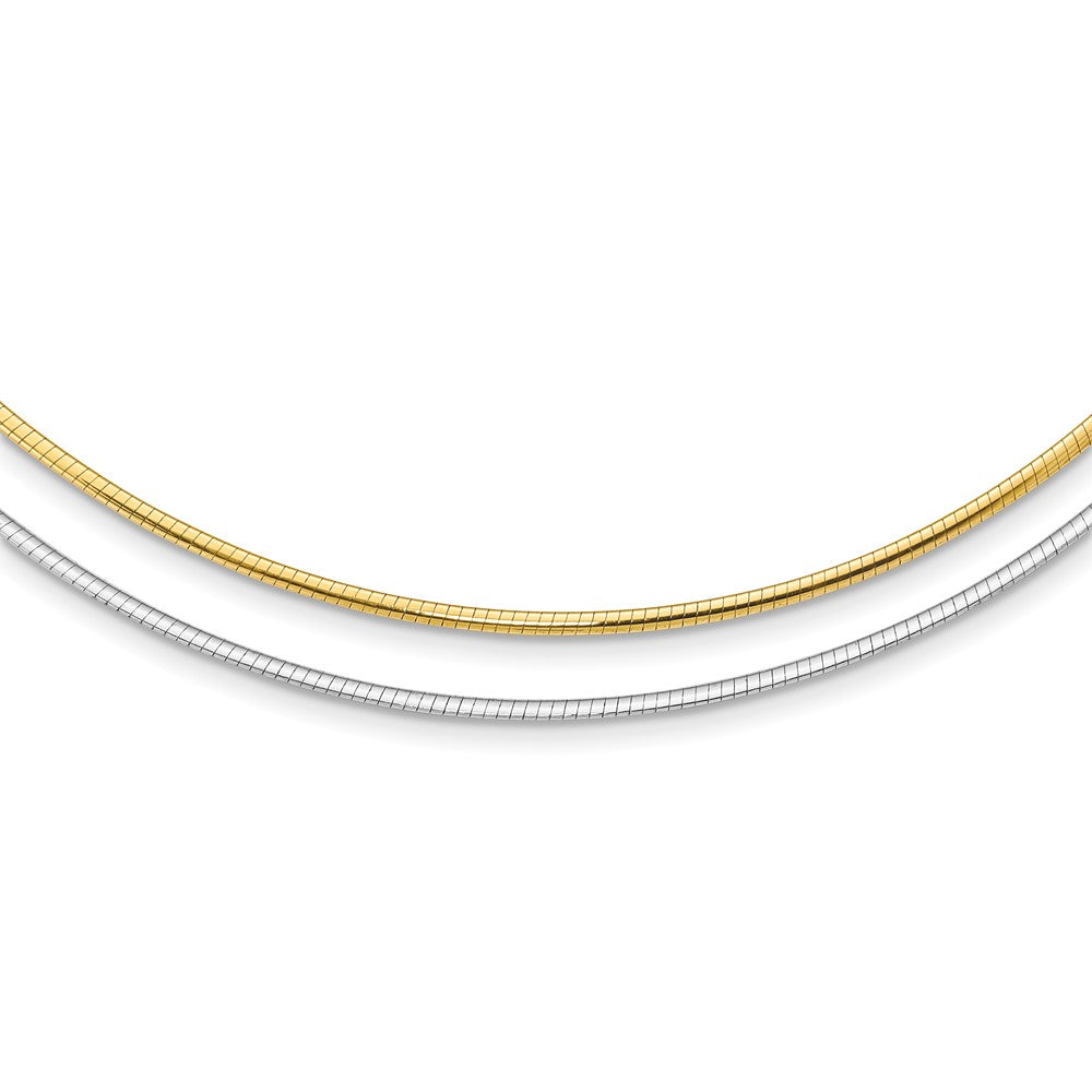 14K Two-tone;Reversible;Fancy lobster