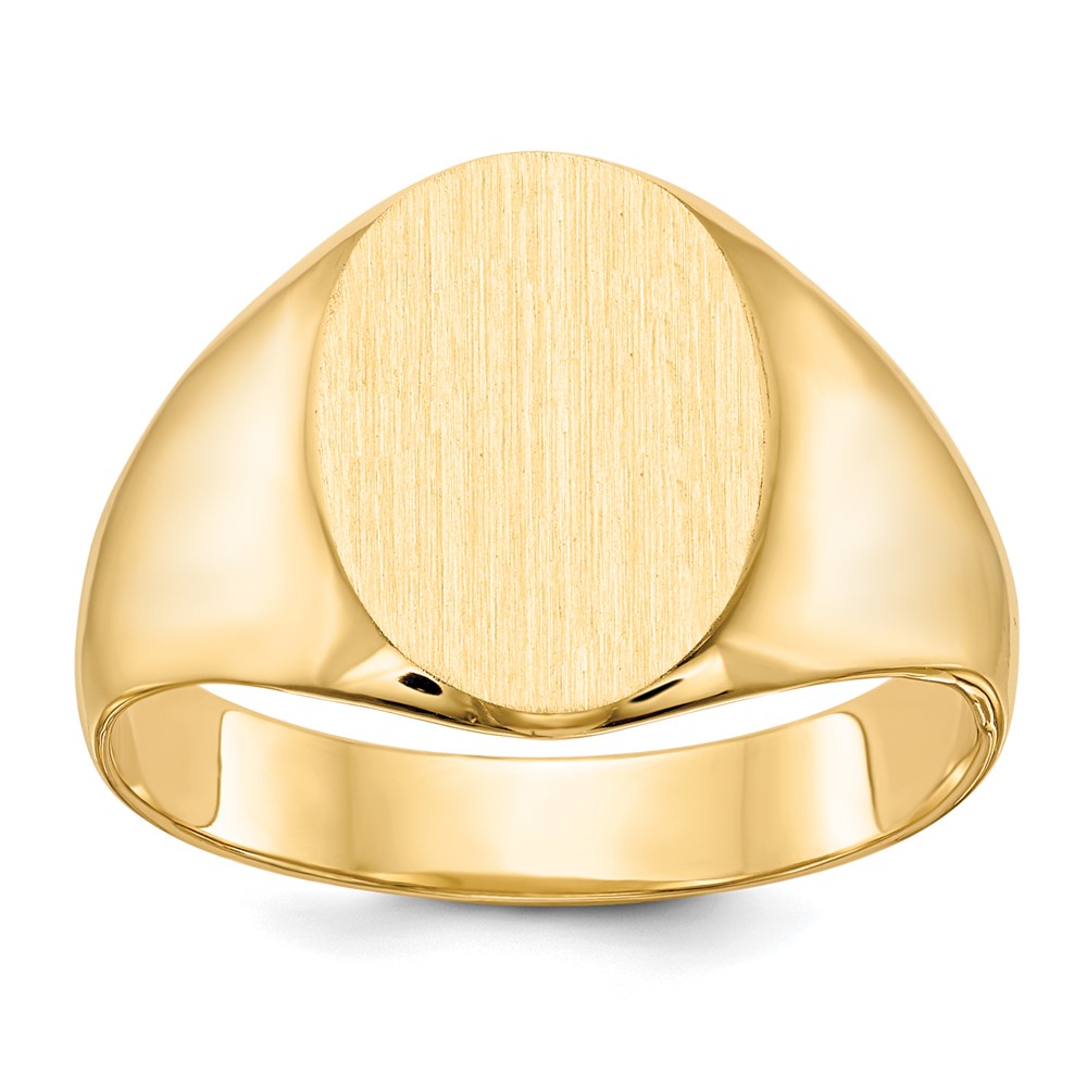 Solid;Polished;14k Yellow gold;Engravable;Avail. in 10k yellow gold;Avail. in 18k yellow gold;Avail. in 14k white gold;Avail. in platinum;Avail. in 10k white gold;Avail. in 18k white gold;Brushed;Solid Back