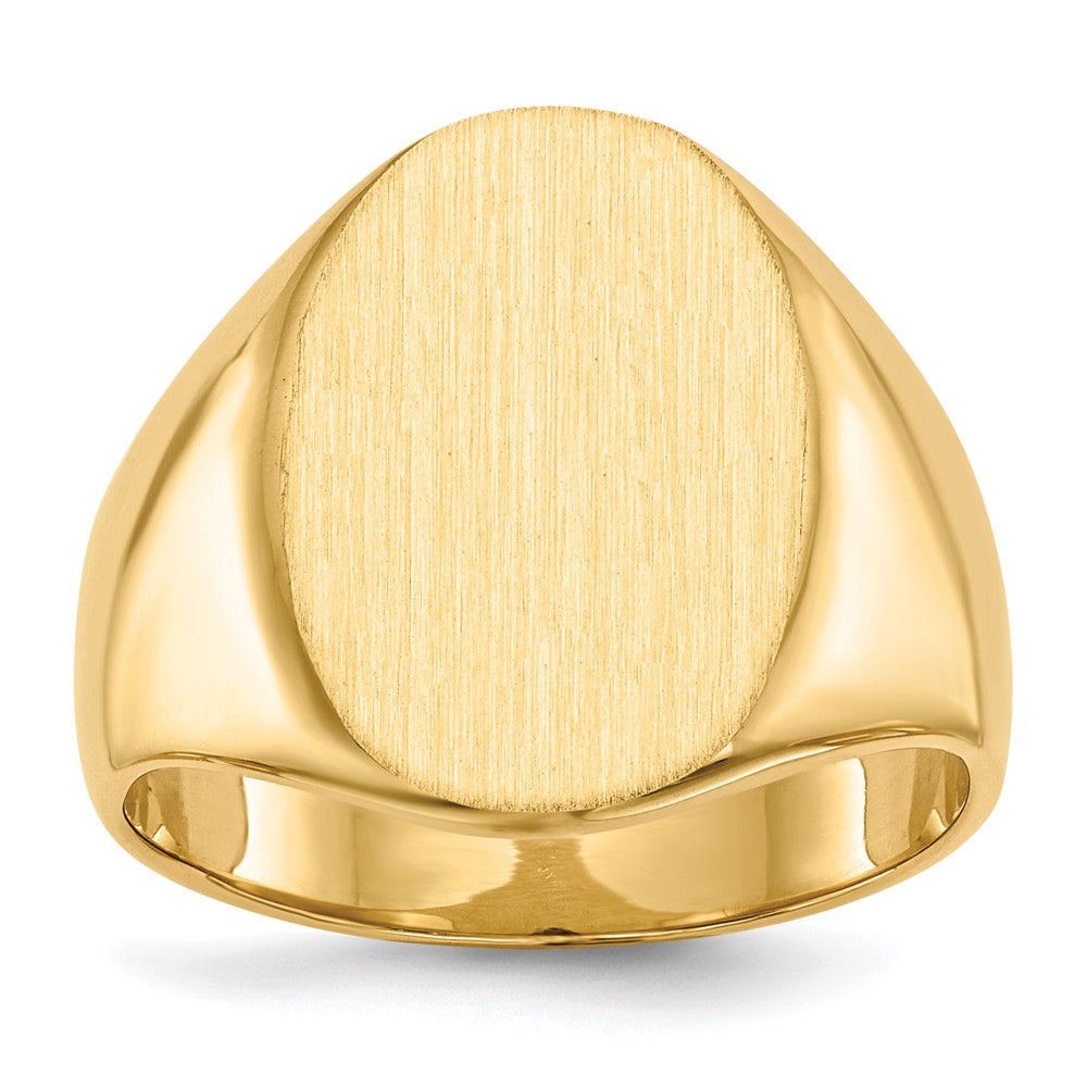 Solid;Polished;14k Yellow gold;Engravable;Avail. in 10k yellow gold;Avail. in 18k yellow gold;Avail. in 14k white gold;Avail. in platinum;Avail. in 10k white gold;Avail. in 18k white gold;Brushed;Solid Back