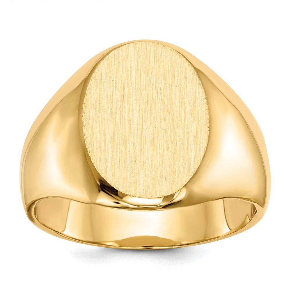 14k Yellow gold;Engravable;Avail. in 10k yellow gold;Avail. in 18k yellow gold;Avail. in 14k white gold;Avail. in platinum;Avail. in 10k white gold;Avail. in 18k white gold;Solid Back