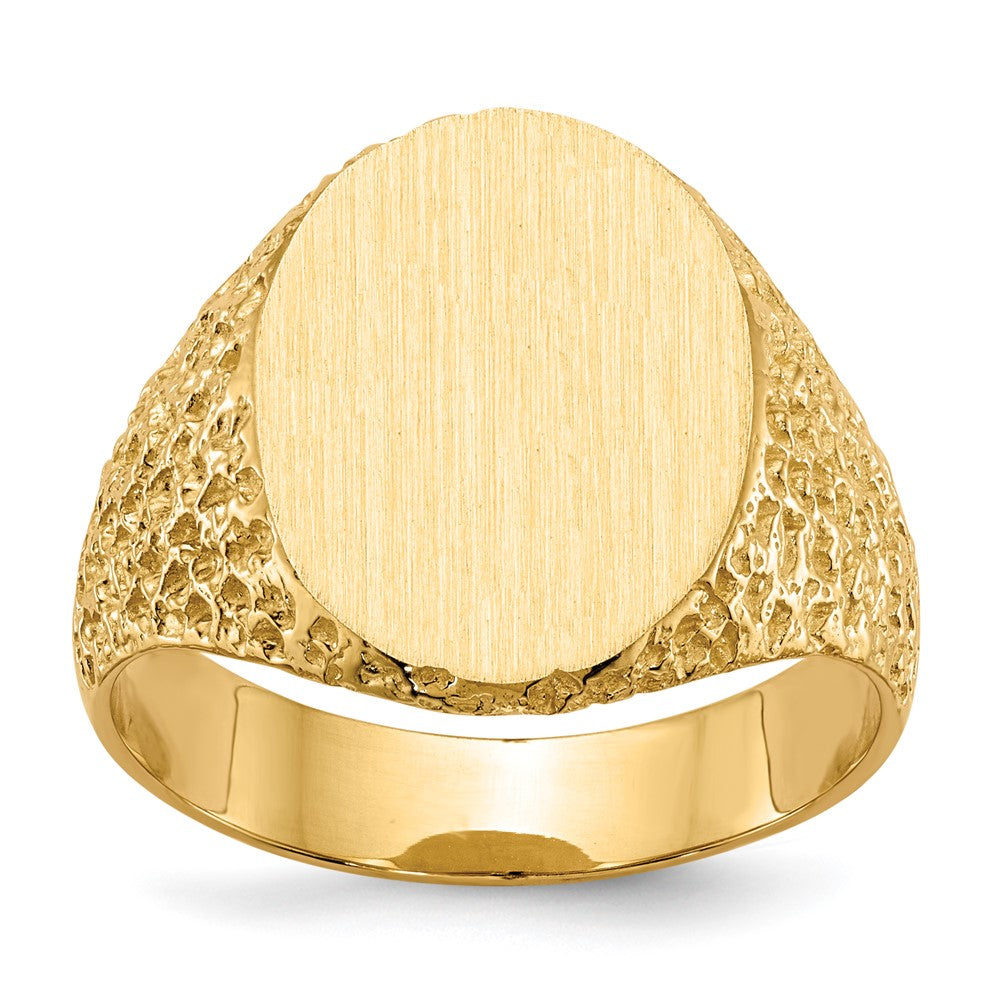 14k Yellow gold;Engravable;Avail. in 10k yellow gold;Avail. in 18k yellow gold;Avail. in 14k white gold;Avail. in platinum;Avail. in 10k white gold;Avail. in 18k white gold;Solid Back