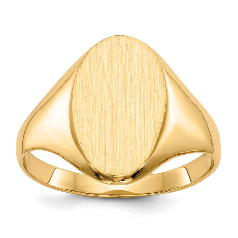 14k Yellow gold;Engravable;Avail. in 10k yellow gold;Avail. in 18k yellow gold;Avail. in platinum;Avail. in 10k white gold;Avail. in 18k white gold;Solid Back