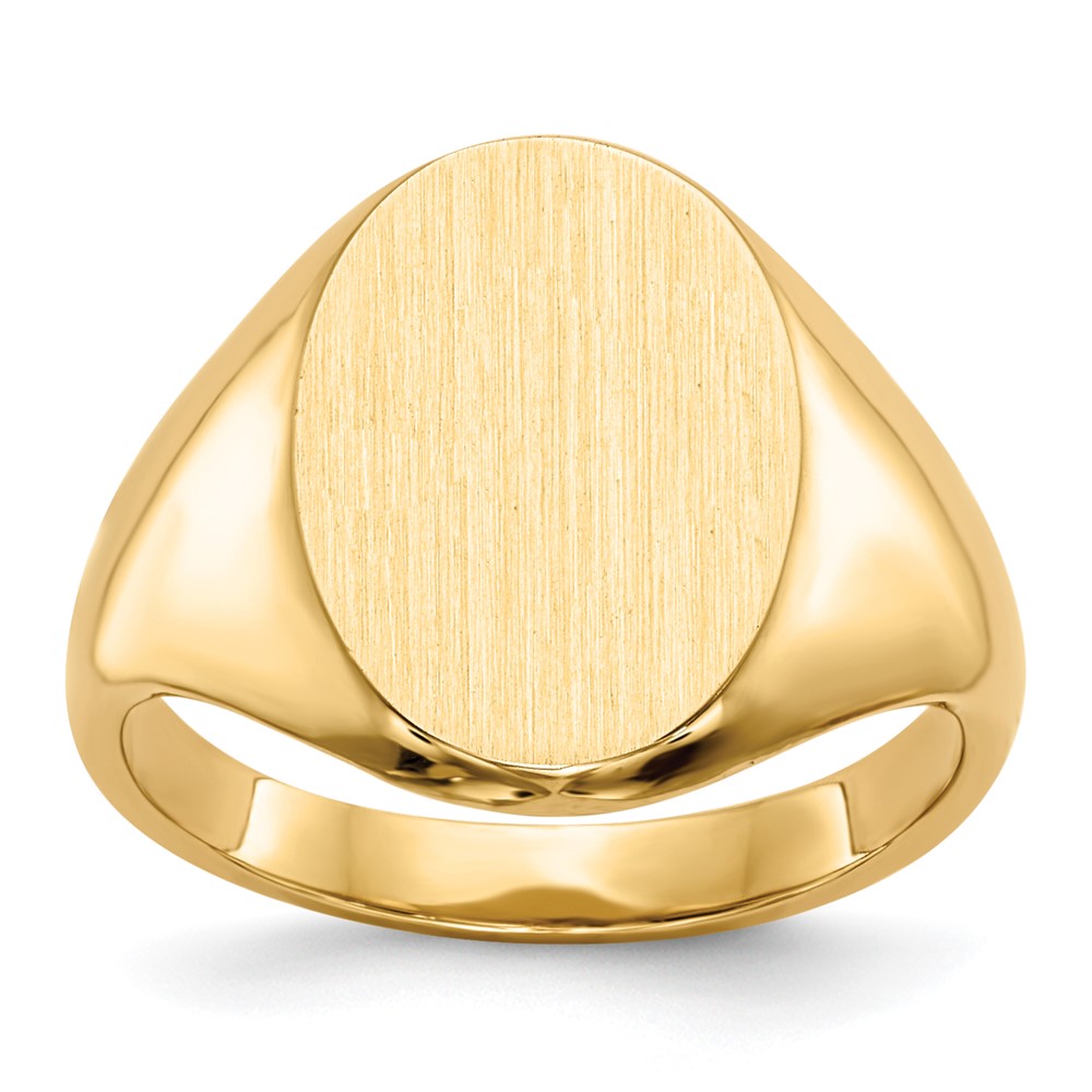 14k Yellow gold;Engravable;Avail. in 10k yellow gold;Avail. in 18k yellow gold;Avail. in 14k white gold;Avail. in platinum;Avail. in 10k white gold;Avail. in 18k white gold;Solid Back