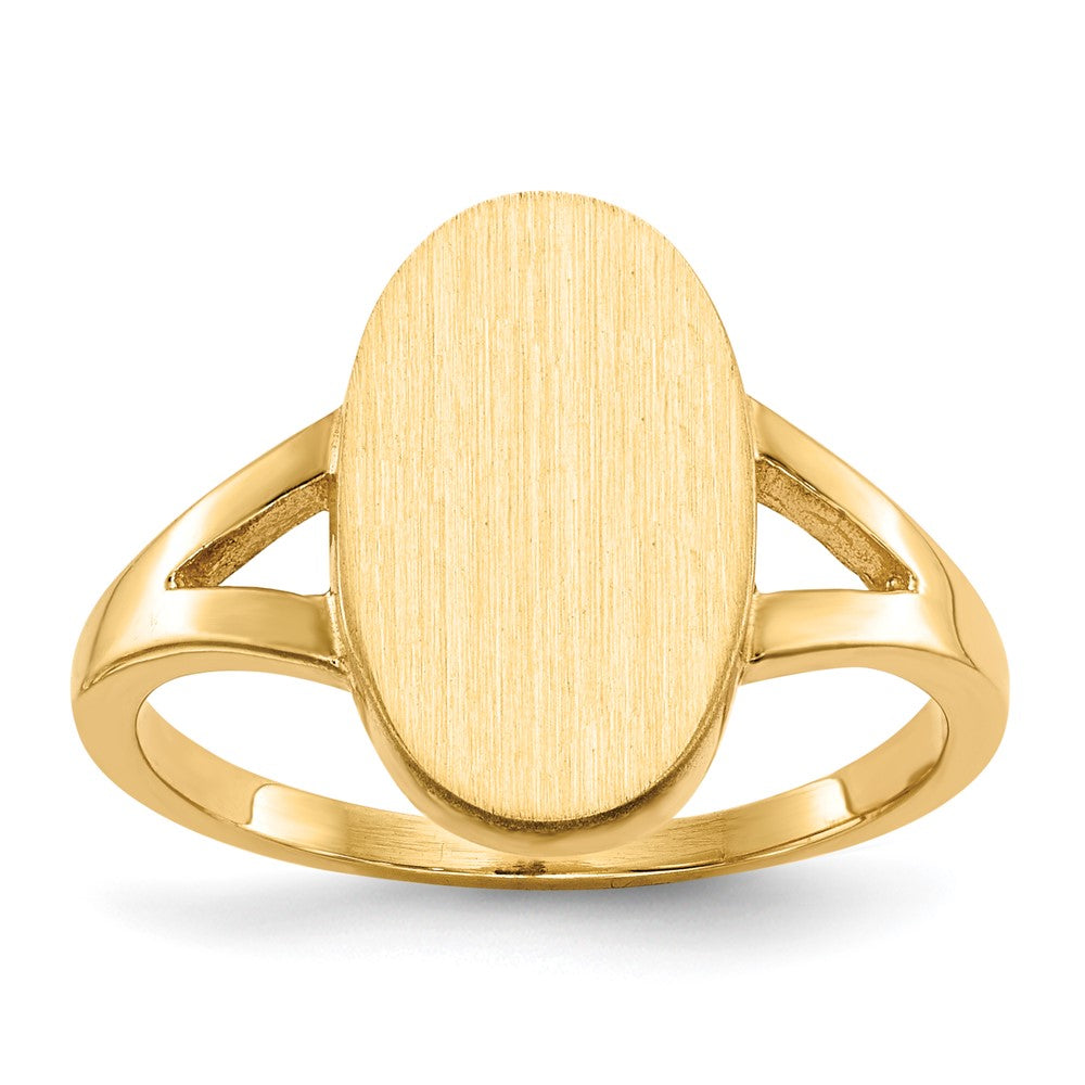 14k Yellow gold;Engravable;Avail. in 10k yellow gold;Avail. in 18k yellow gold;Avail. in platinum;Avail. in 10k white gold;Avail. in 18k white gold;Solid Back