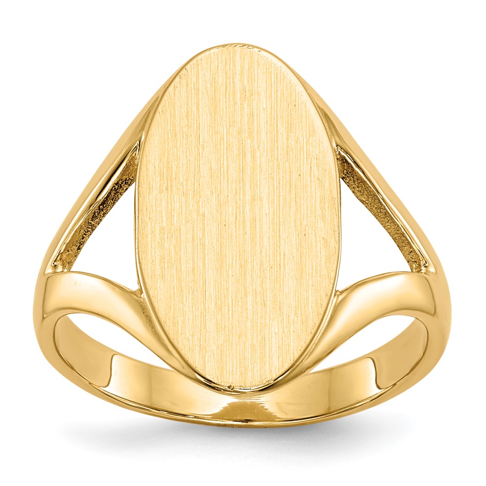14k Yellow gold;Engravable;Avail. in 10k yellow gold;Avail. in 18k yellow gold;Avail. in platinum;Avail. in 10k white gold;Avail. in 18k white gold;Solid Back
