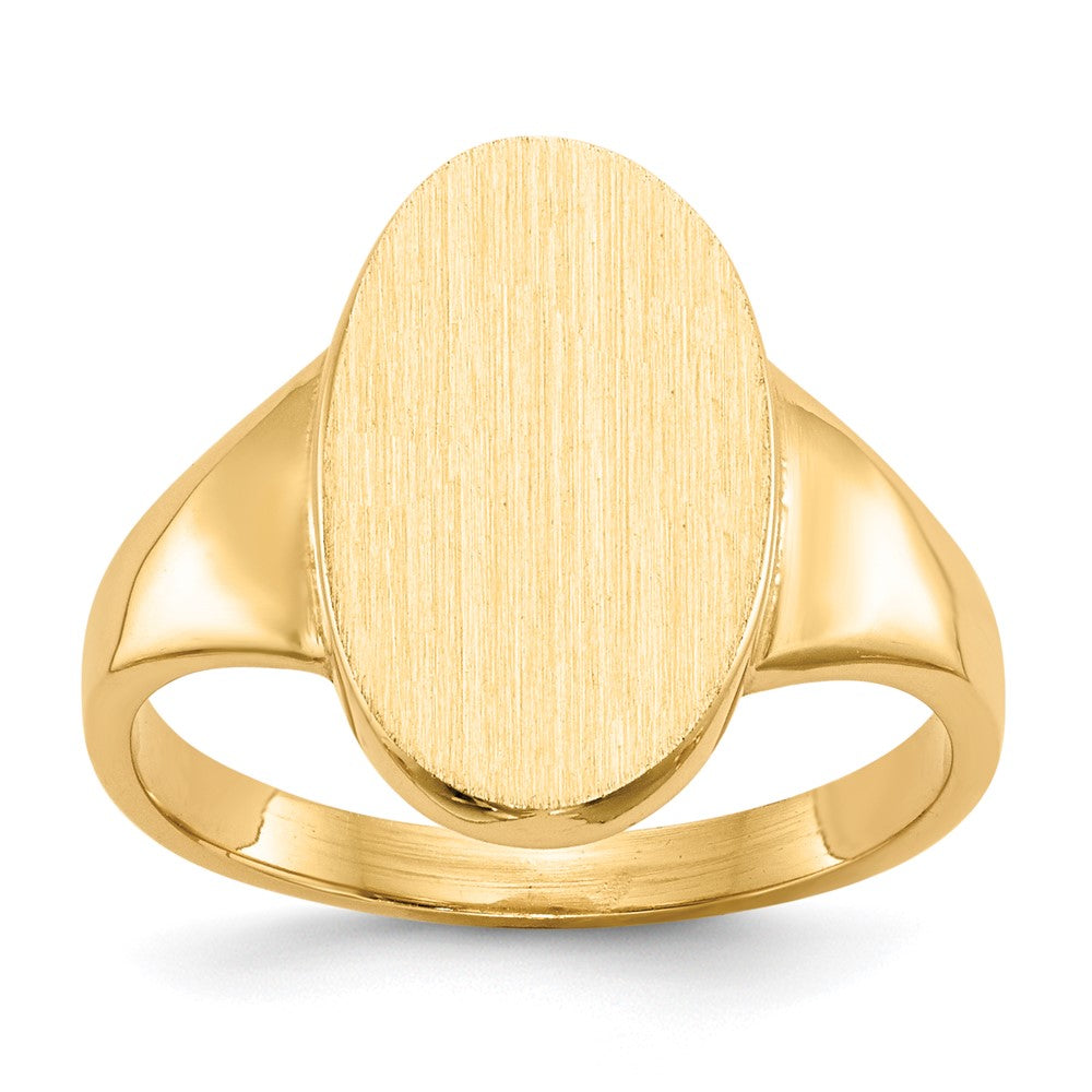 14k Yellow gold;Engravable;Avail. in 10k yellow gold;Avail. in 18k yellow gold;Avail. in 14k white gold;Avail. in platinum;Avail. in 10k white gold;Avail. in 18k white gold;Solid Back