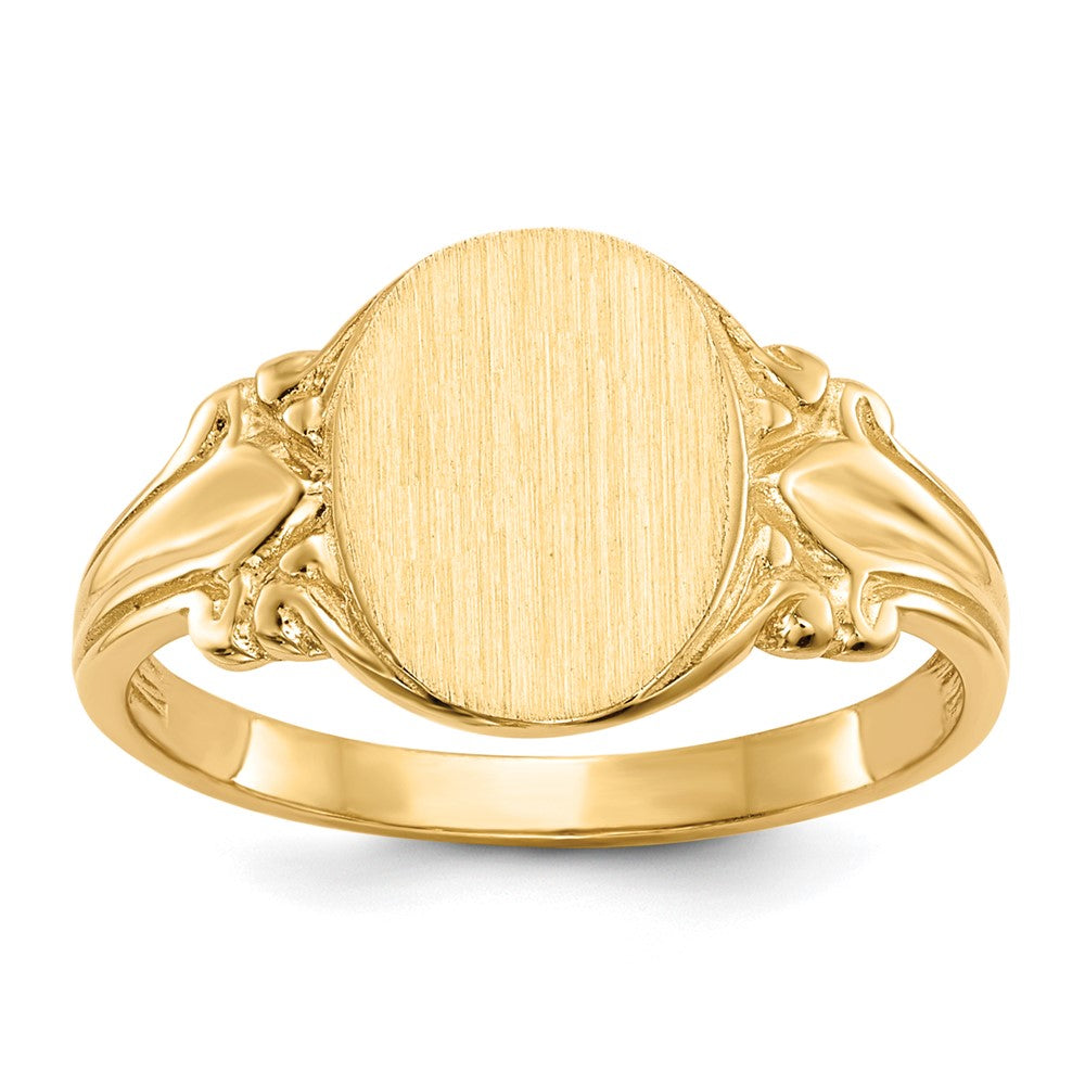 14k Yellow gold;Open back;Engravable;Avail. in 10k yellow gold;Avail. in 18k yellow gold;Avail. in 14k white gold;Avail. in platinum;Avail. in 10k white gold;Avail. in 18k white gold
