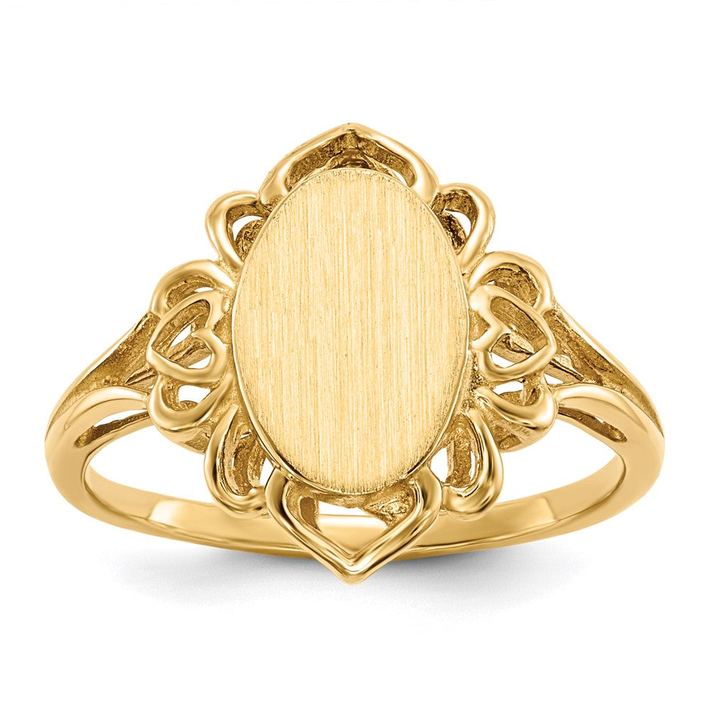14k Yellow gold;Open back;Engravable;Avail. in 10k yellow gold;Avail. in 18k yellow gold;Avail. in 14k white gold;Avail. in platinum;Avail. in 10k white gold;Avail. in 18k white gold