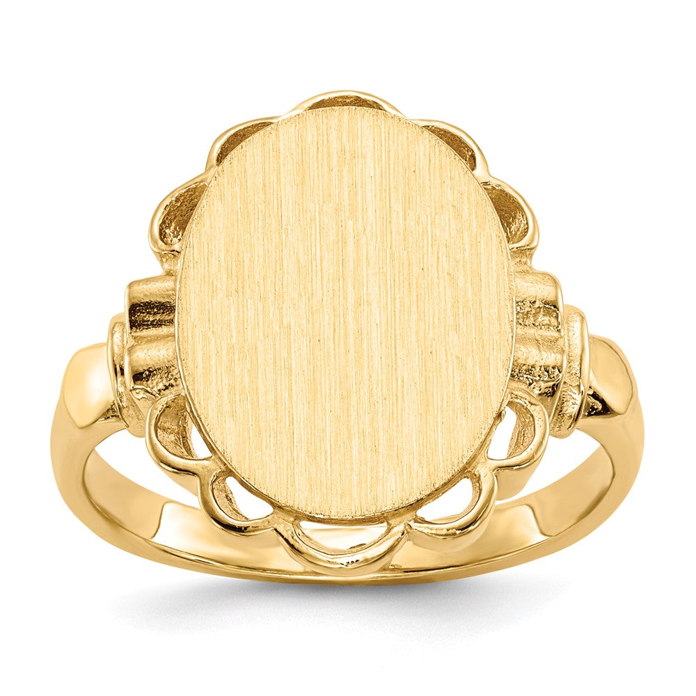 14k Yellow gold;Open back;Engravable;Avail. in 10k yellow gold;Avail. in 18k yellow gold;Avail. in 14k white gold;Avail. in platinum;Avail. in 10k white gold;Avail. in 18k white gold