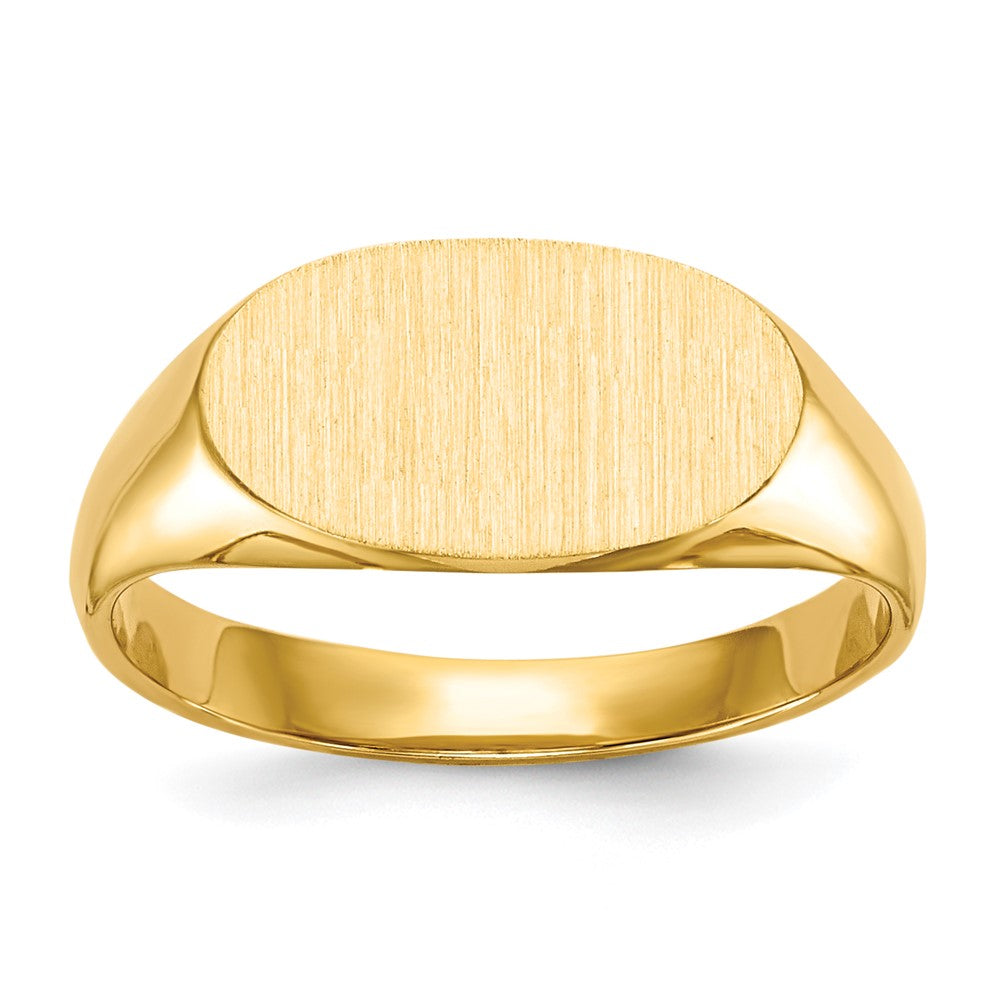 14k Yellow gold;Engravable;Avail. in 10k yellow gold;Avail. in 18k yellow gold;Avail. in 14k white gold;Avail. in platinum;Avail. in 10k white gold;Avail. in 18k white gold;Solid Back
