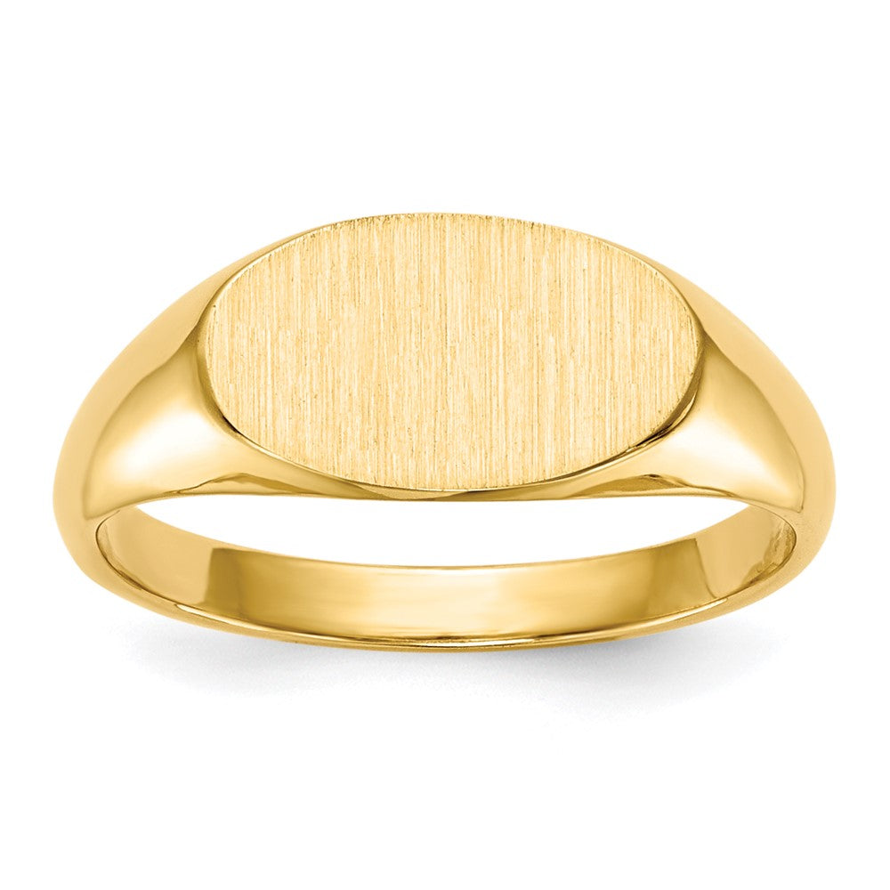 14k Yellow gold;Engravable;Avail. in 10k yellow gold;Avail. in 18k yellow gold;Avail. in platinum;Avail. in 10k white gold;Avail. in 18k white gold;Solid Back