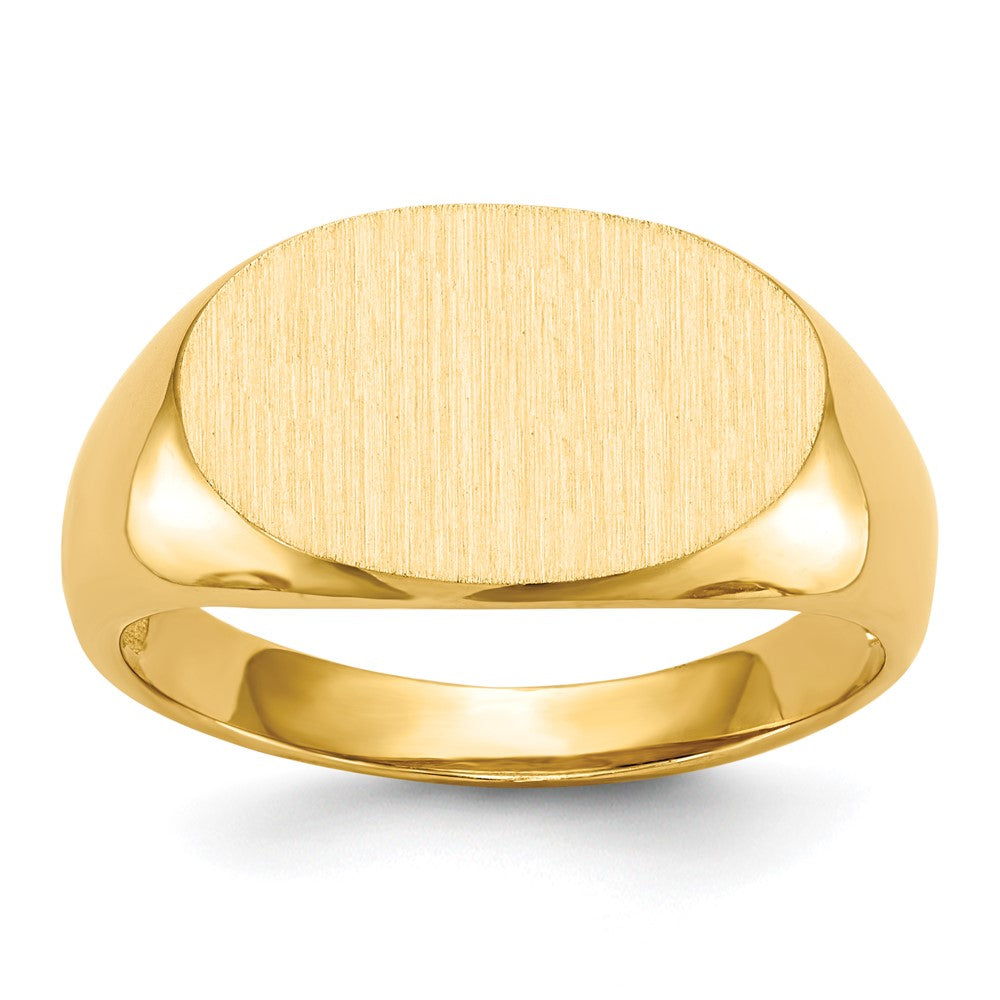 14k Yellow gold;Open back;Engravable;Avail. in 10k yellow gold;Avail. in 18k yellow gold;Avail. in platinum;Avail. in 10k white gold;Avail. in 18k white gold