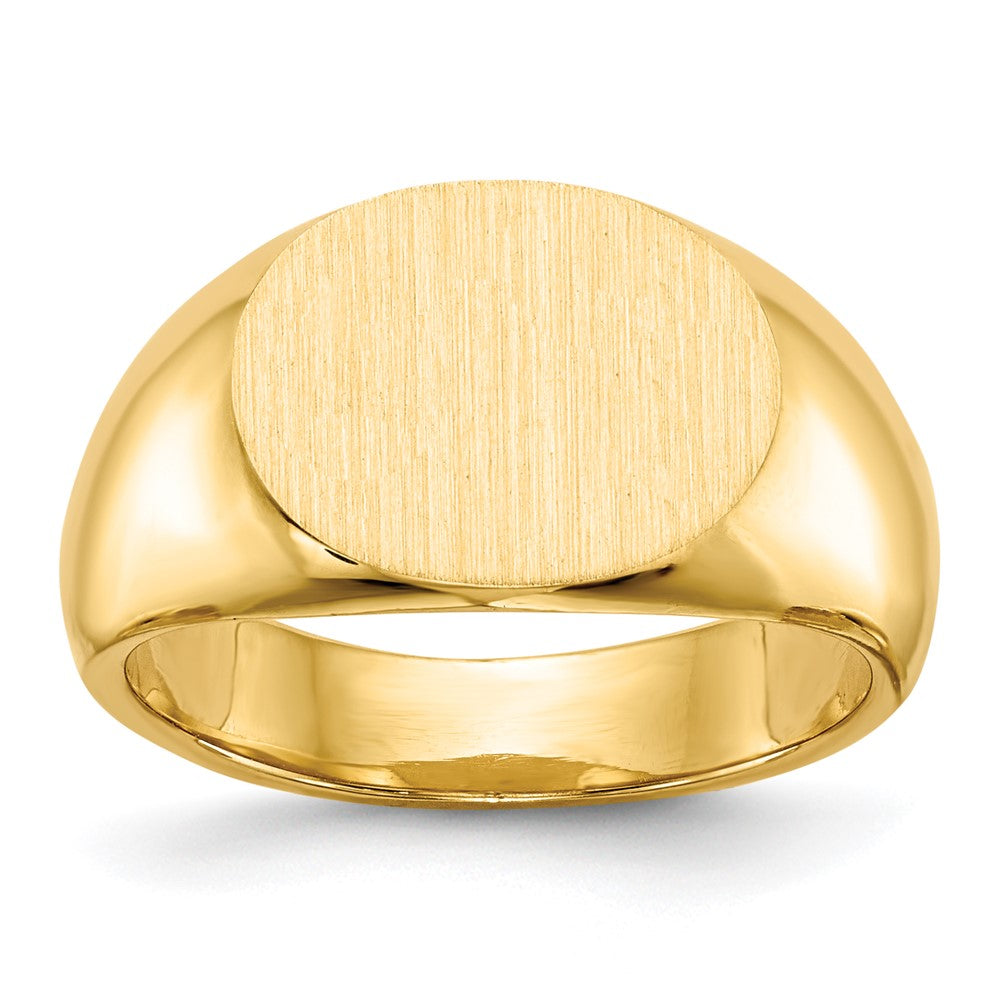 14k Yellow gold;Engravable;Avail. in 10k yellow gold;Avail. in 18k yellow gold;Avail. in 14k white gold;Avail. in platinum;Avail. in 10k white gold;Avail. in 18k white gold;Solid Back