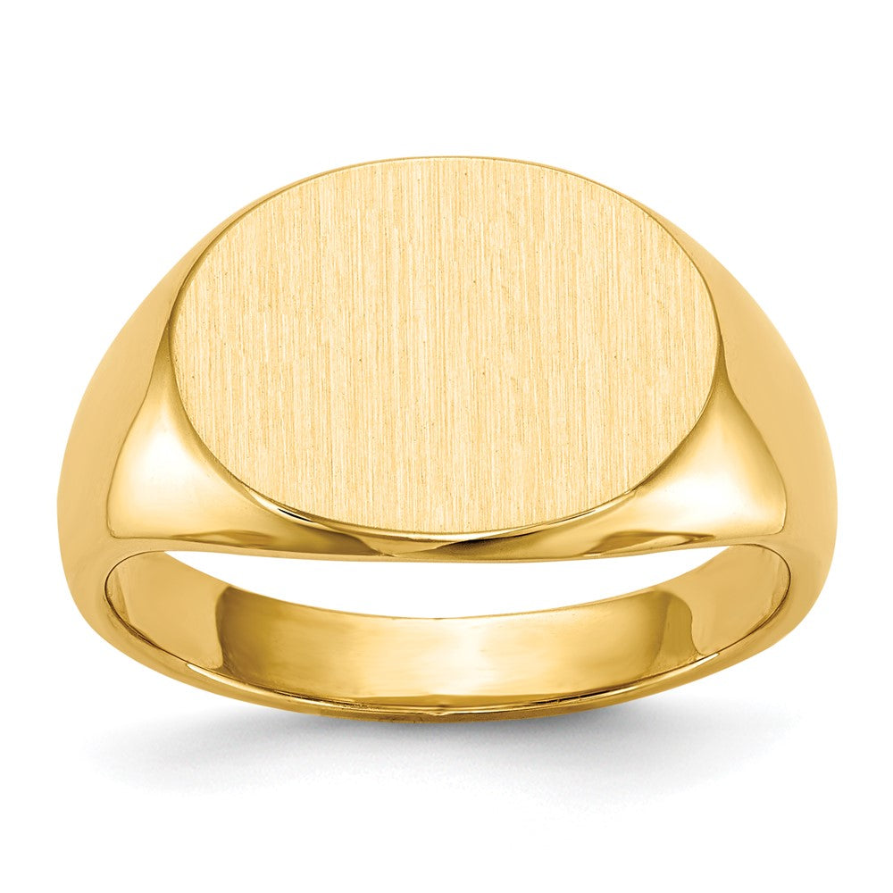 14k Yellow gold;Engravable;Avail. in 10k yellow gold;Avail. in 18k yellow gold;Avail. in 14k white gold;Avail. in platinum;Avail. in 10k white gold;Avail. in 18k white gold;Solid Back