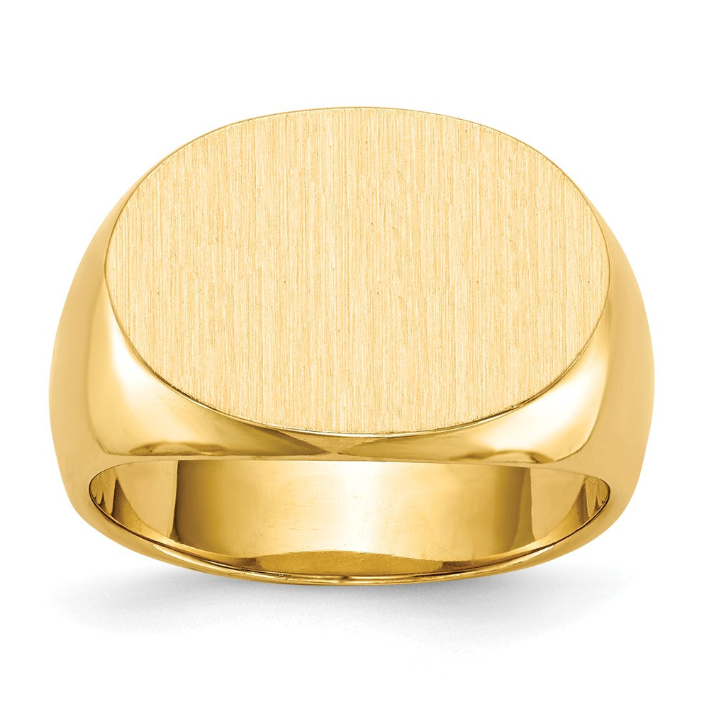 14k Yellow gold;Engravable;Avail. in 10k yellow gold;Avail. in 18k yellow gold;Avail. in 14k white gold;Avail. in platinum;Avail. in 10k white gold;Avail. in 18k white gold;Solid Back